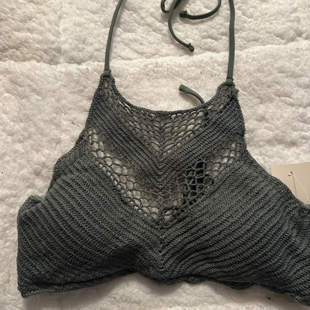crotchet bikini top
